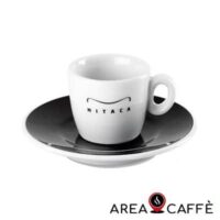 set 2 tazzine caffè espresso Mitaca in porcellana Feldspatica